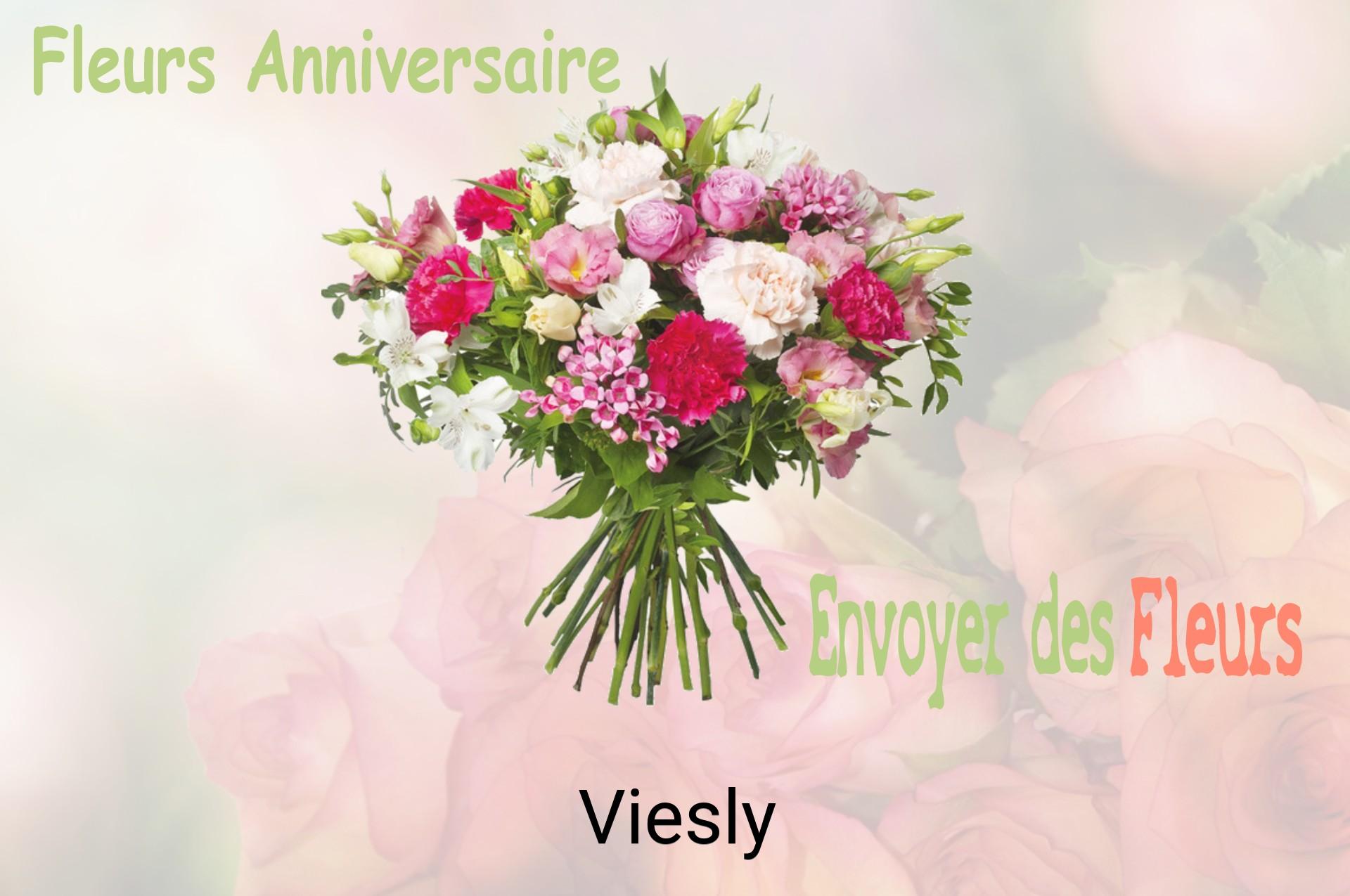 Bouquet de fleurs d’anniversaire livré à Viesly